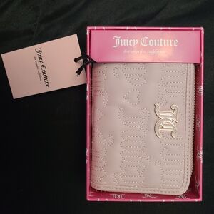 Juicy Couture Blush Pink Embossed Wallet